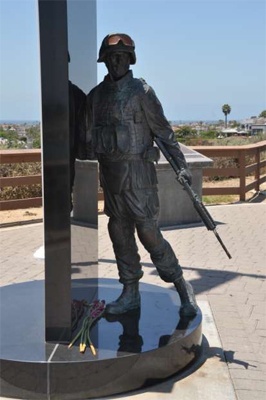 Marine Memorial full view