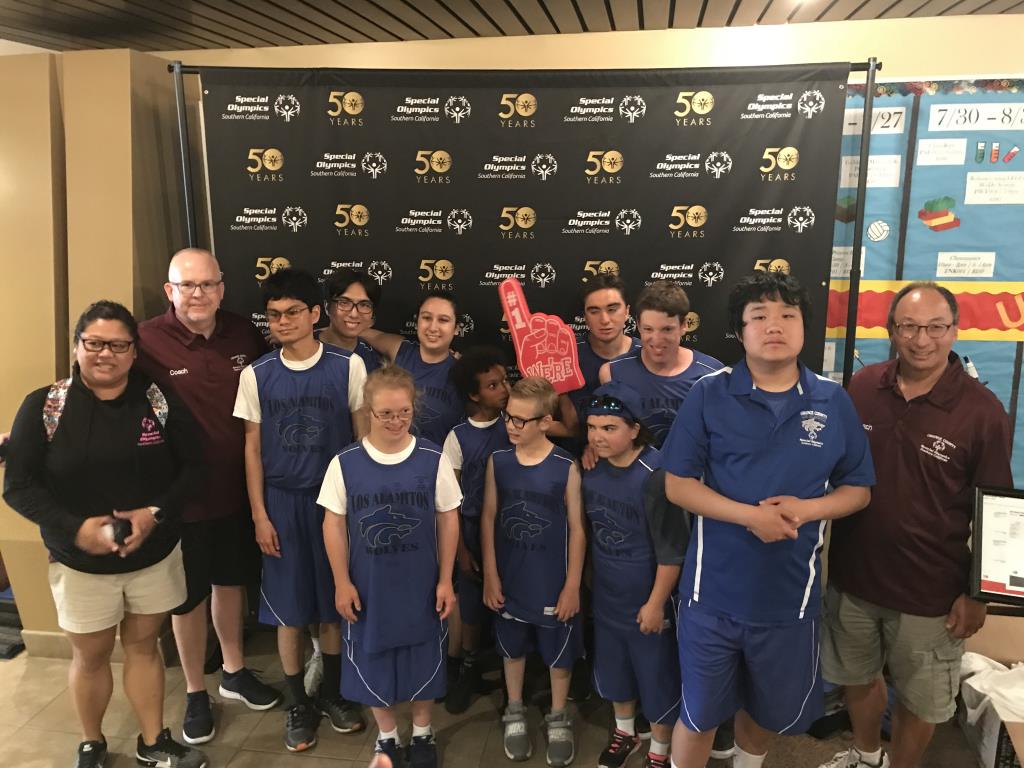 Another Special Olympics basketball team 2018