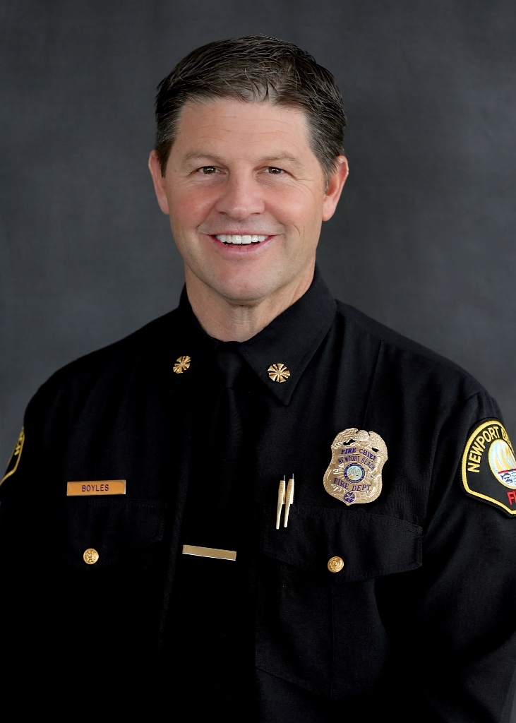 Fire Chief Jeff Boyles