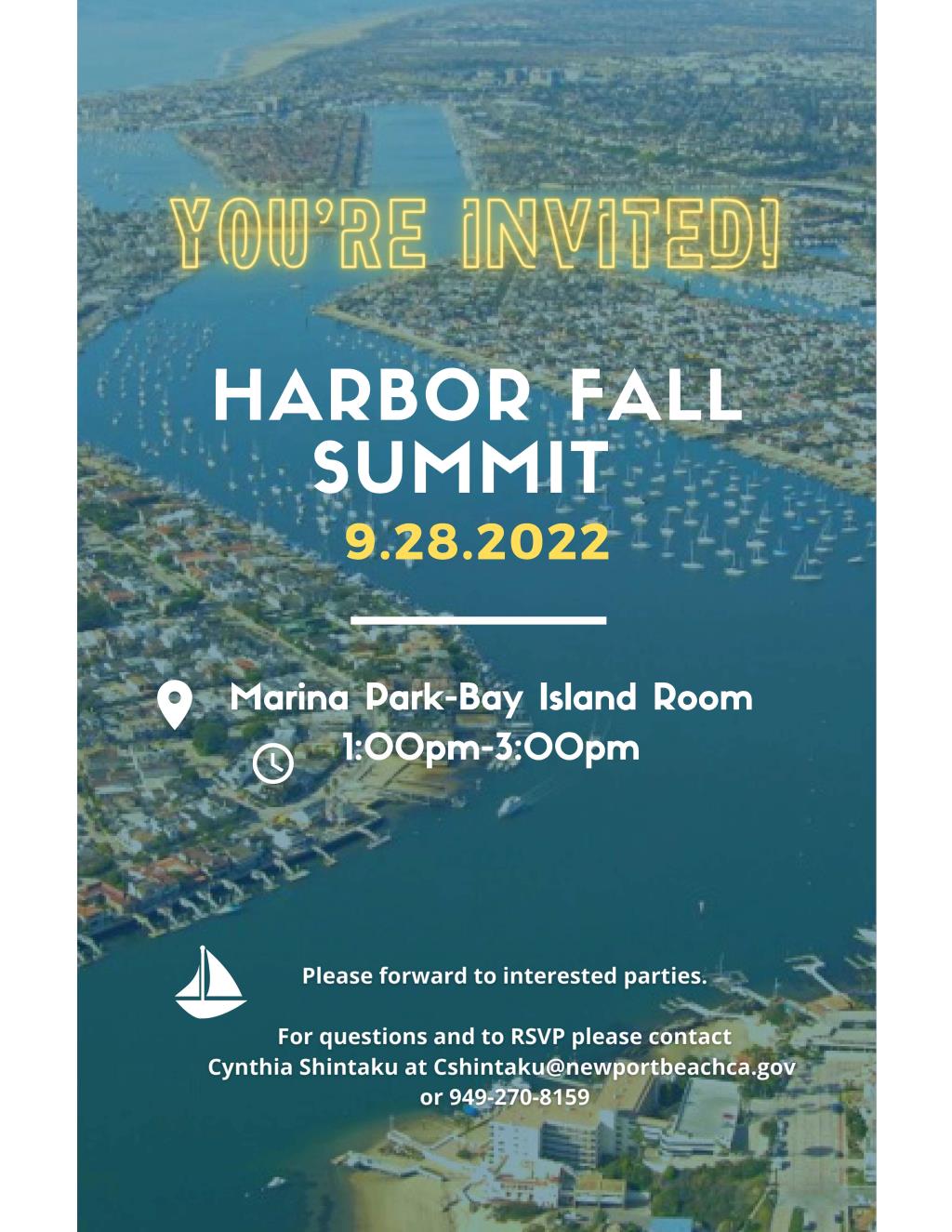 Harbor Fall Summit Invite