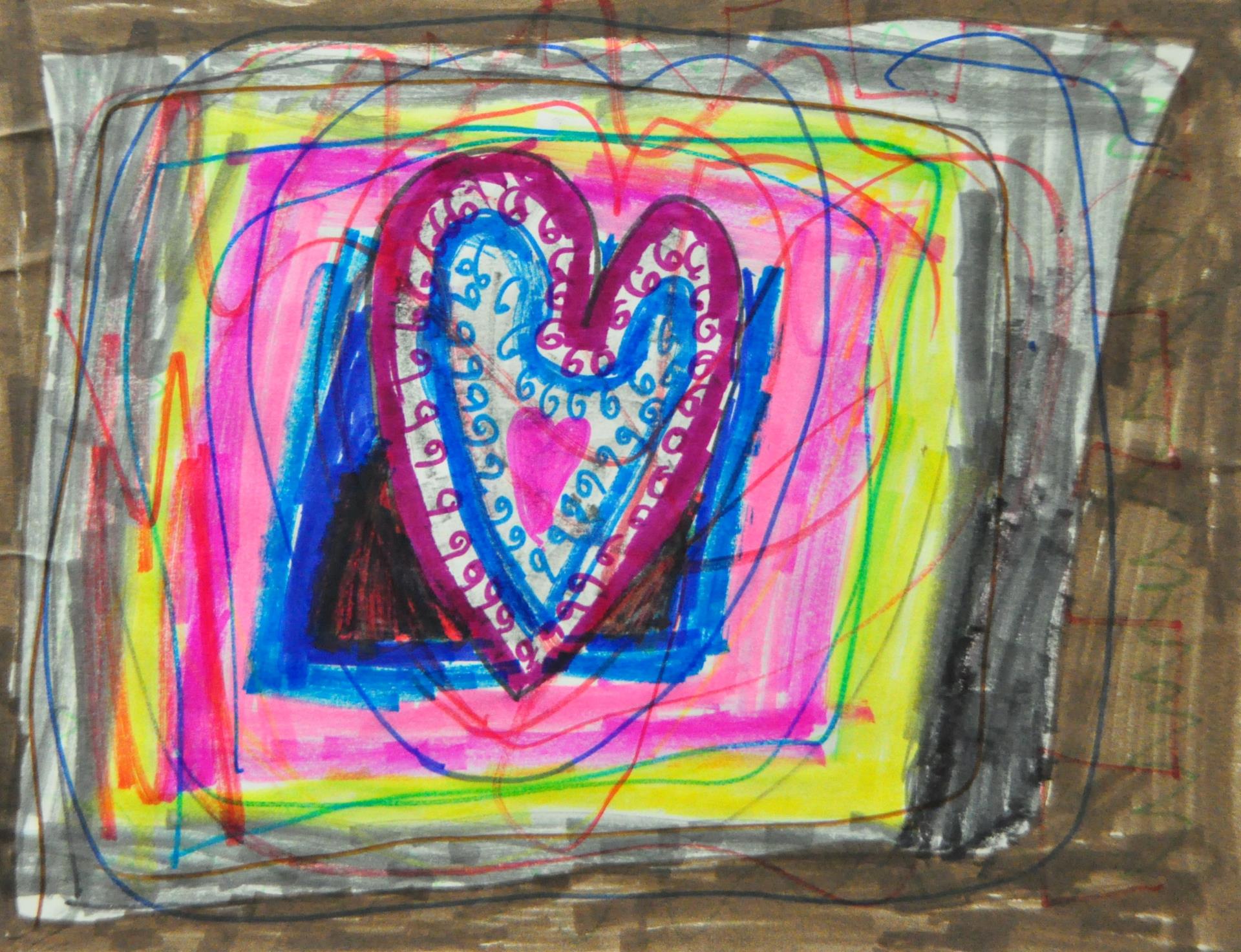 Sage - Heart - Drawing
