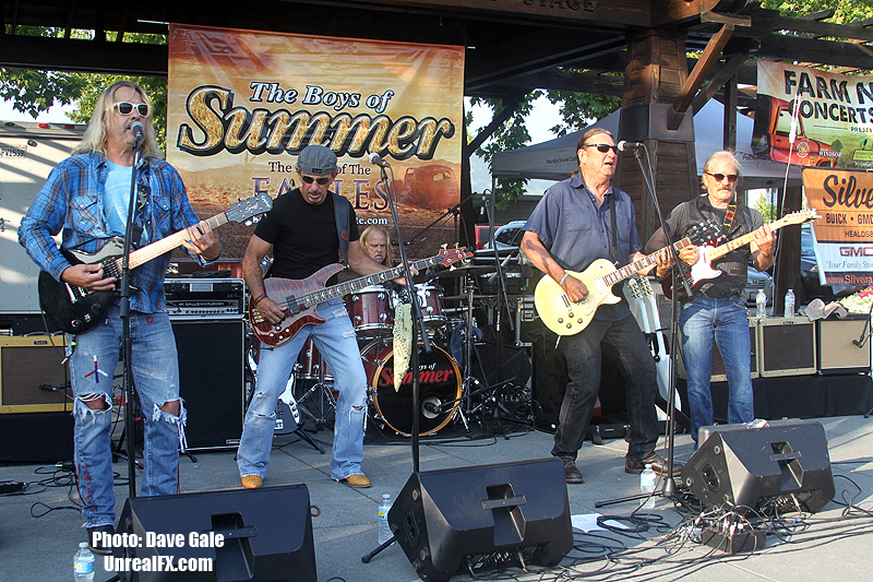 Boys of Summer, a band performing for the 2023 Concerts on the Green