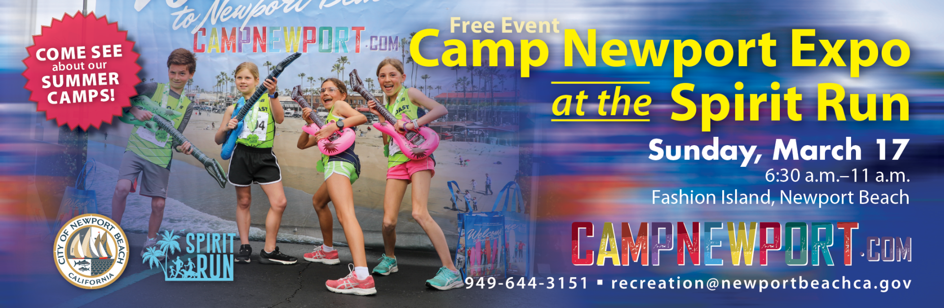 Camp Newport Expo-Spirit Run-Calendar-2024