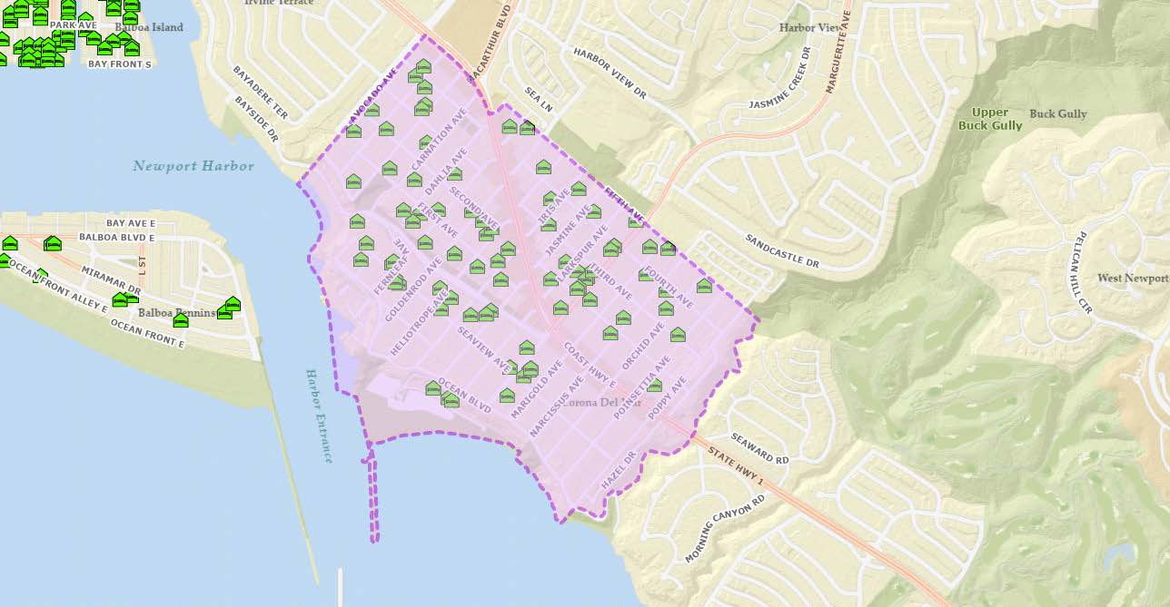 Corona del Mar Safety Enhancement Zone