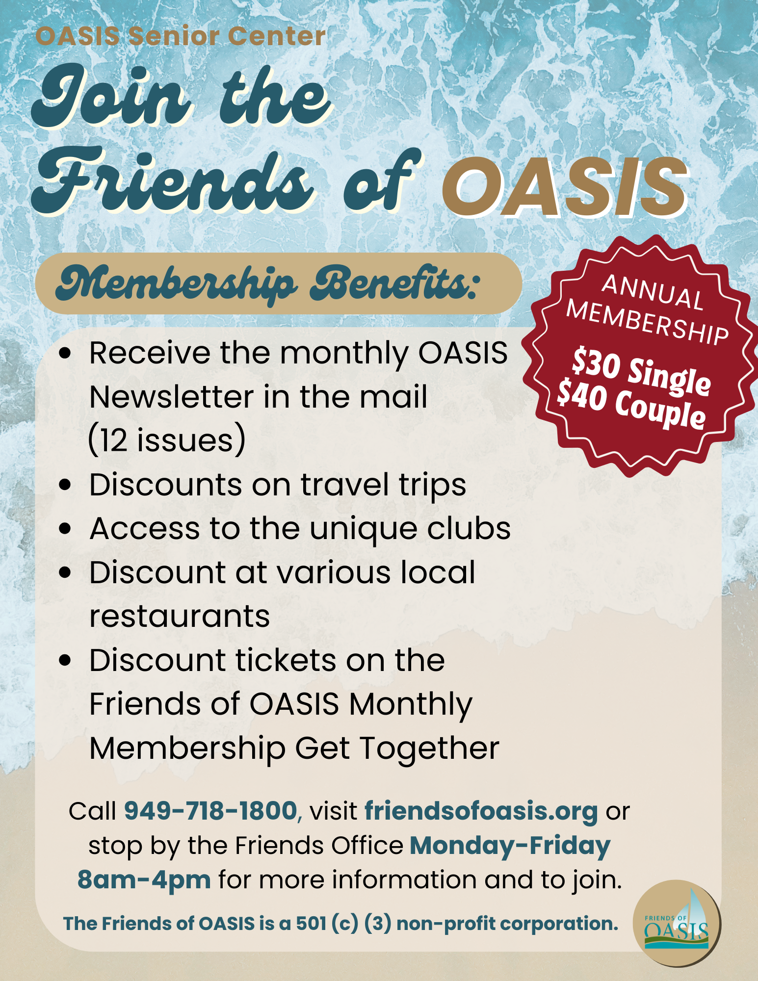 FOO Join the Friends