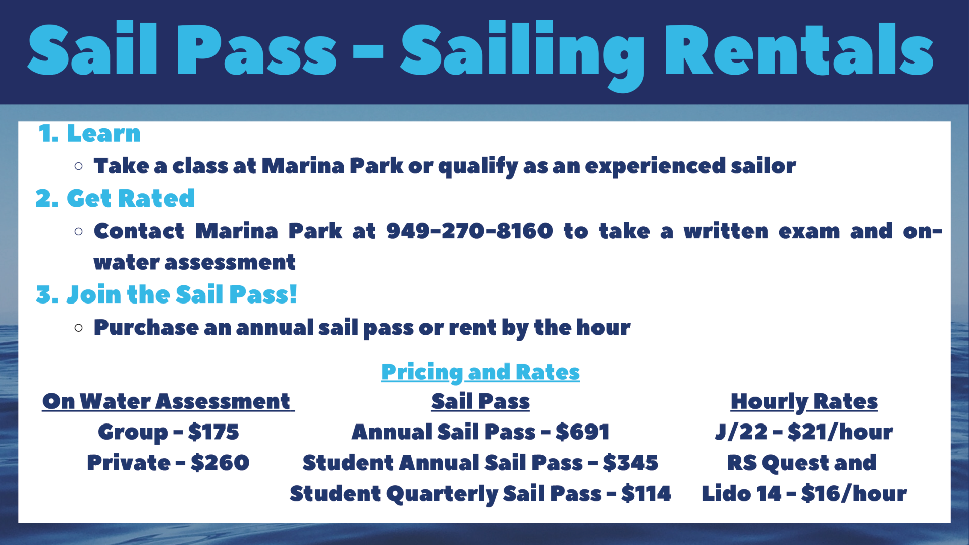 Welcome to Marina Park